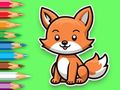 Mäng Värvimisraamat: Baby Fox  Internetis