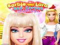 Mäng Barbie ja Lara punase vaiba väljakutse  Internetis