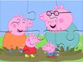 Mäng Pusle: Peppa Pig Muddy lombid  Internetis