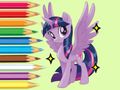 Mäng Värvimisraamat: Twilight Sparkle  Internetis
