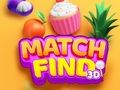 Mäng Match Find 3D Internetis