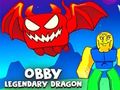 Mäng Obby legendaarne draakon  Internetis
