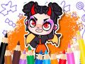 Mäng Värvimisraamat: Avatar World Cute Devil  Internetis
