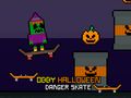 Mäng Obby Halloweeni ohu uisutamine Internetis