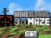 Mäng MineBlocksi 3D labürint  Internetis