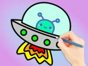 Mäng Värvimisraamat: Galaxy Wander  Internetis