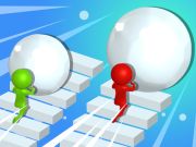 Mäng Snow Race 3D lõbus võidusõit  Internetis