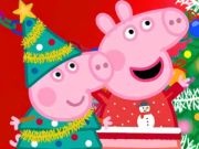 Mäng Pusle: Sea Peppa jõuludeks valmistumine  Internetis