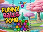 Mäng Naljakad pallid 2048  Internetis