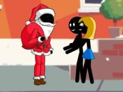 Mäng Stickman jõuluvana  Internetis