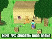 Mäng Minu FPS-i laskur: Noob Arena  Internetis