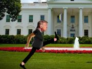 Mäng Trump Wobble Walk Challenge Internetis