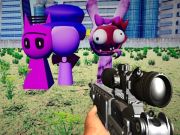 Mäng Sprunki Sniper Squid mäng  Internetis
