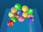 Mäng Ühendage pallid 2048: piljard!  Internetis