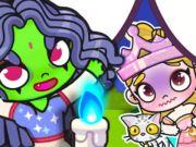 Mäng Jigsaw mõistatus: Elphaba ja Glinda  Internetis