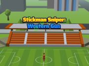 Mäng Stickman Snaiper Western Gun  Internetis