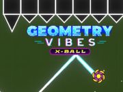 Mäng Geomeetria vibes x-pall  Internetis