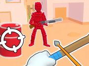 Mäng Stickman Archer: Punaste noolte laskmine  Internetis