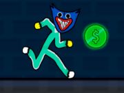 Mäng Stickman Huggy 456 kalmaar  Internetis