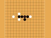 Mäng Gomoku viis kivi järjest  Internetis