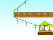 Mäng Zipline'i inimesed päästavad  Internetis