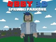 Mäng Obby 3D Sprunki Parkour  Internetis