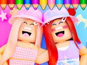 Mäng Värviraamat: Roblox Bestie  Internetis