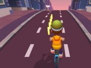 Mäng Paper Boy Race jooksumäng  Internetis