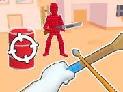 Mäng Stickman Archer: Punaste noolte laskmine  Internetis