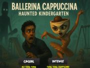 Mäng Baleriin cappuccina kummitas lasteaeda Internetis