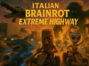 Mäng Itaalia Brainrot Extreme maantee Internetis