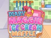 Mäng Päevik Maggie: jäätisevahvel Internetis