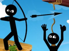 Mäng Bow Master Stickman Hero Internetis