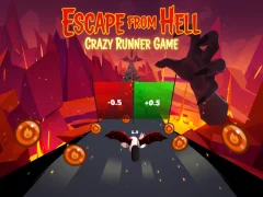 Mäng Escape from Hell: Crazy Runner Game Internetis
