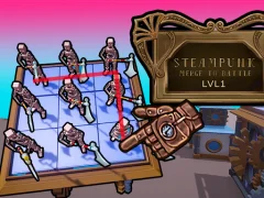 Mäng Steampunk Merge To Battle Internetis