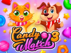 Mäng Candy Match 3 Internetis