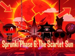 Mäng Sprunki Phase 6: The Scarlet Sun Internetis