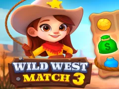 Mäng Wild West Match 3 Internetis