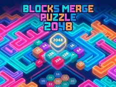 Mäng Blocks Merge Puzzle 2048 Internetis