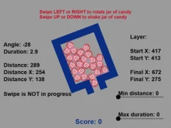 Mäng Candy Shake Shake Gravity Puzzle Internetis