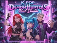Mäng K Pop Demon Hunters Nail Studio Internetis