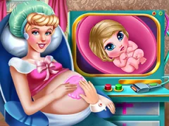 Mäng Cinderella Pregnant Check-Up Internetis