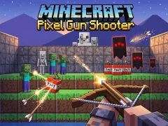 Mäng Minecraft Pixel Gun Shooter Internetis