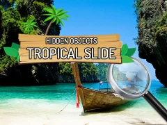 Mäng Hidden Objects: Tropical Slide Internetis