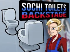 Mäng Sochi Toilets : Backstage Internetis