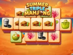 Mäng Summer Triple Mahjong Internetis