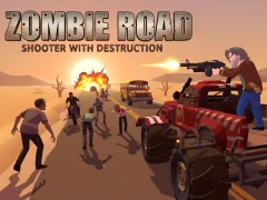 Mäng Zombie Road: Shooter with Destruction Internetis