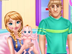 Mäng Pregnant Anna and Baby Care Internetis