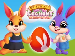 Mäng Easter Style Junction Egg Hunt Extravaganza Internetis