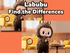 Mäng Labubu Find the Differences Internetis